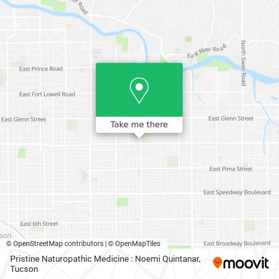 Pristine Naturopathic Medicine : Noemi Quintanar map