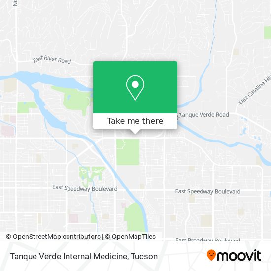 Tanque Verde Internal Medicine map