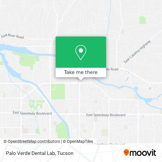 Palo Verde Dental Lab map