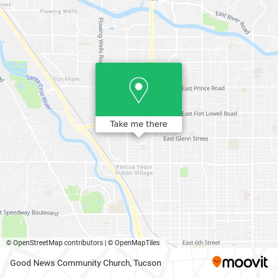 Good News Community Church map