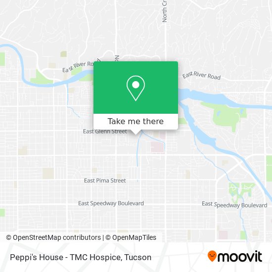 Mapa de Peppi's House - TMC Hospice