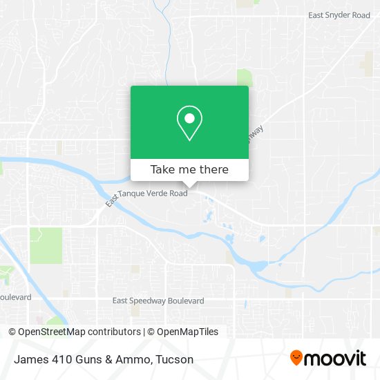 Mapa de James 410 Guns & Ammo