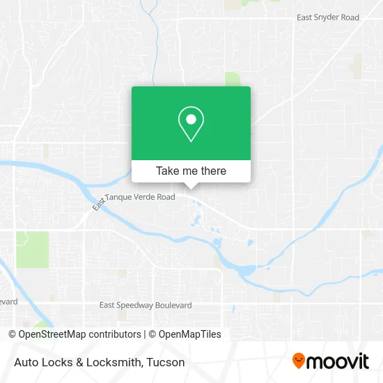 Auto Locks & Locksmith map