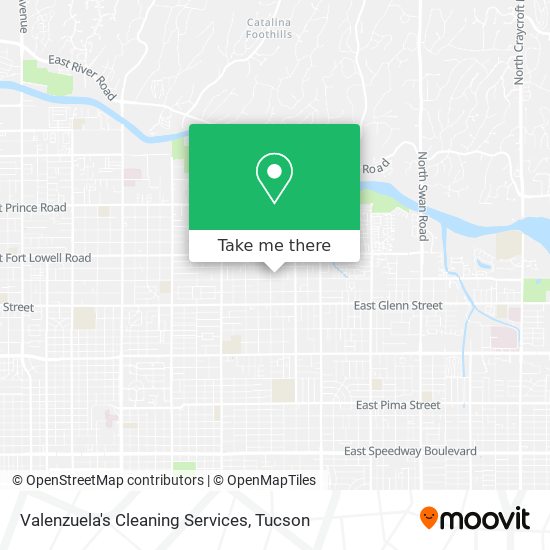 Mapa de Valenzuela's Cleaning Services