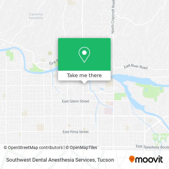 Mapa de Southwest Dental Anesthesia Services