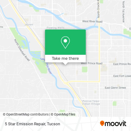 5 Star Emission Repair map