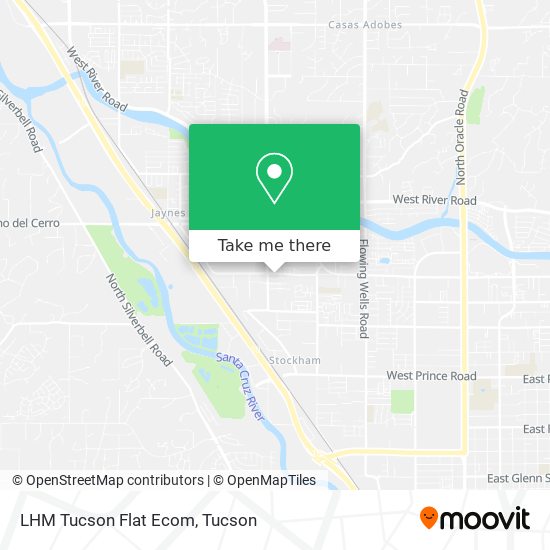 Mapa de LHM Tucson Flat Ecom