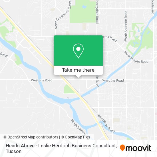 Heads Above - Leslie Herdrich Business Consultant map