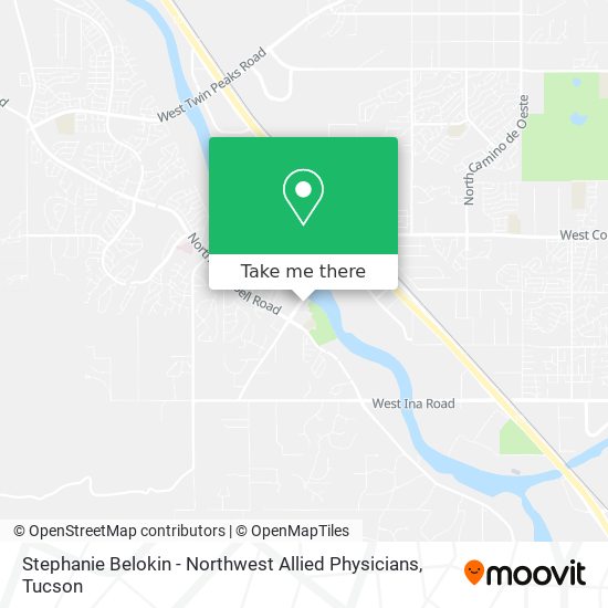 Stephanie Belokin - Northwest Allied Physicians map