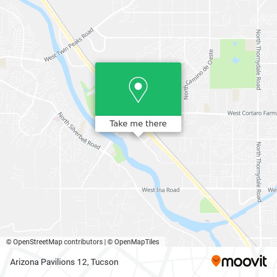 Mapa de Arizona Pavilions 12