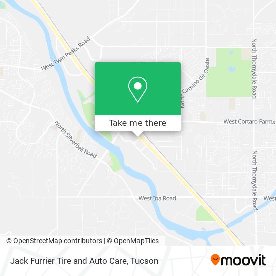 Mapa de Jack Furrier Tire and Auto Care