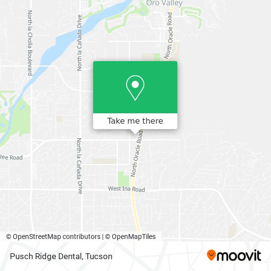 Mapa de Pusch Ridge Dental