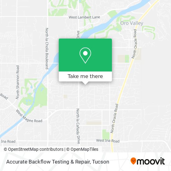 Accurate Backflow Testing & Repair map