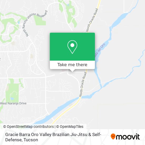 Gracie Barra Oro Valley Brazilian Jiu-Jitsu & Self-Defense map