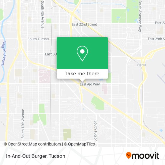 Mapa de In-And-Out Burger