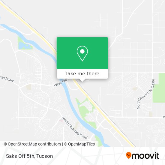 Mapa de Saks Off 5th