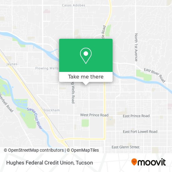 Mapa de Hughes Federal Credit Union