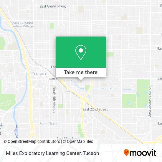 Miles Exploratory Learning Center map