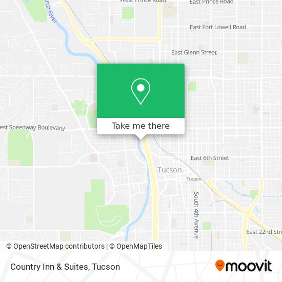Mapa de Country Inn & Suites