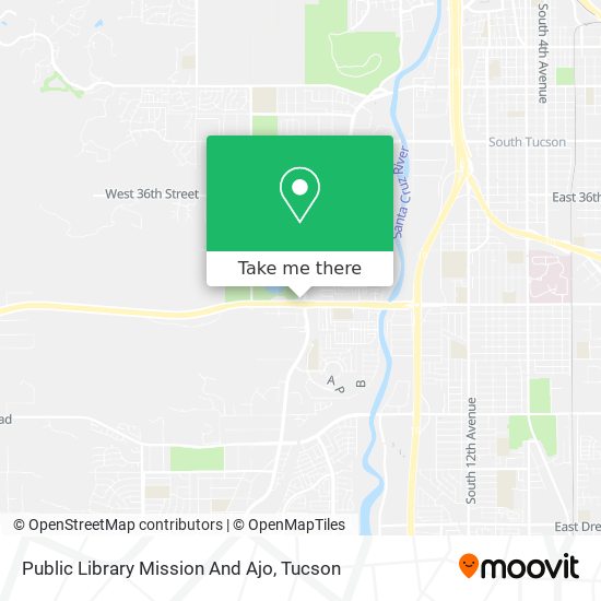 Public Library Mission And Ajo map