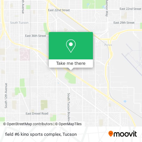 field #6 kino sports complex map