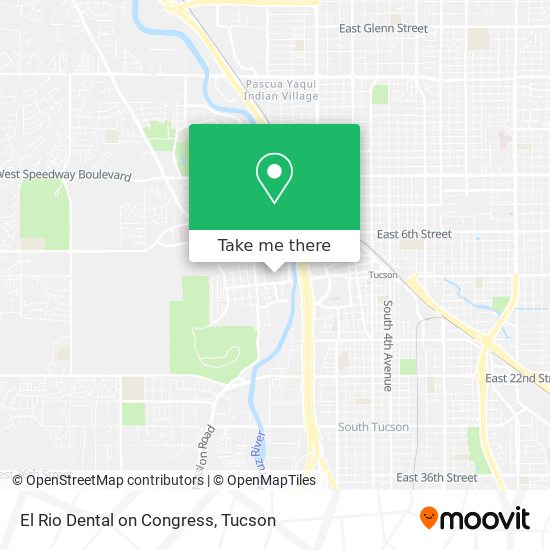El Rio Dental on Congress map