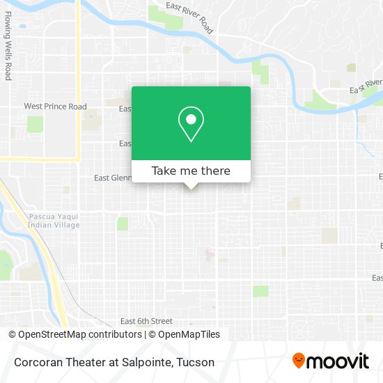 Mapa de Corcoran Theater at Salpointe