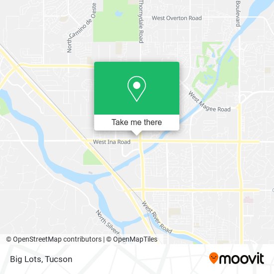 Big Lots map