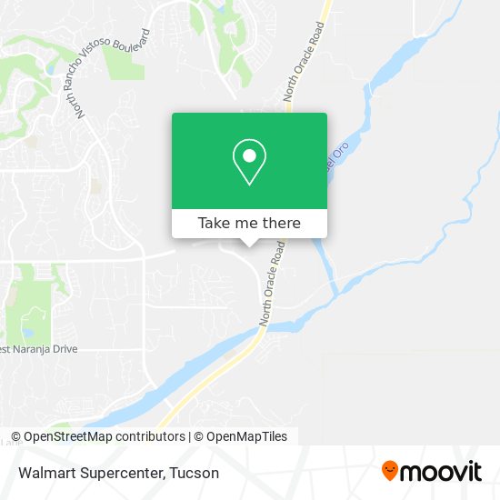 Mapa de Walmart Supercenter