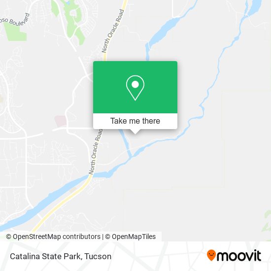 Mapa de Catalina State Park