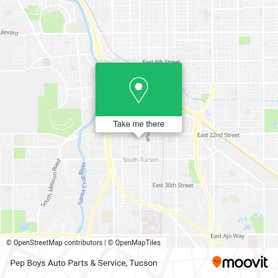 Pep Boys Auto Parts & Service map