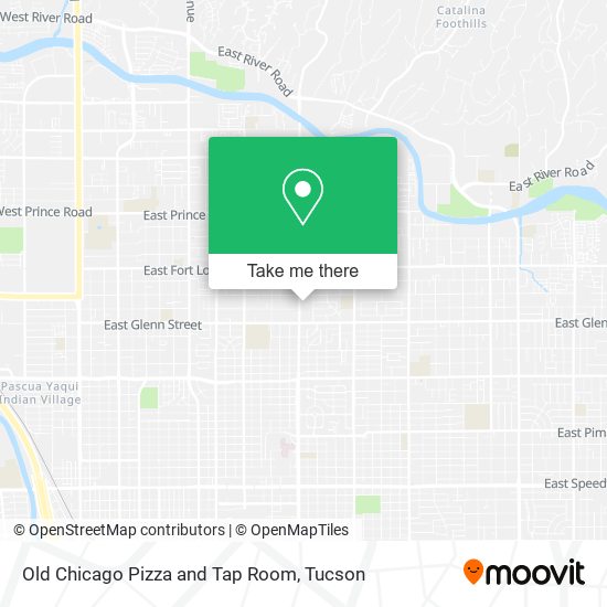 Old Chicago Pizza and Tap Room map