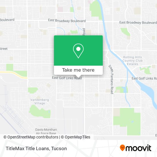 Mapa de TitleMax Title Loans