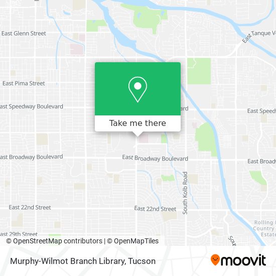 Murphy-Wilmot Branch Library map