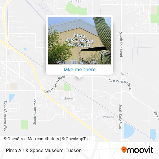 How to get to Pima Air & Space Museum in Tucson by Bus?