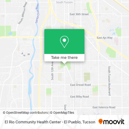 Mapa de El Rio Community Health Center - El Pueblo