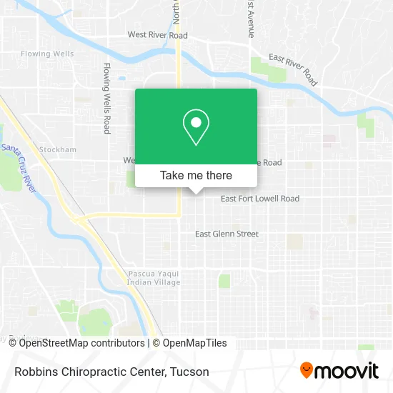 Robbins Chiropractic Center map