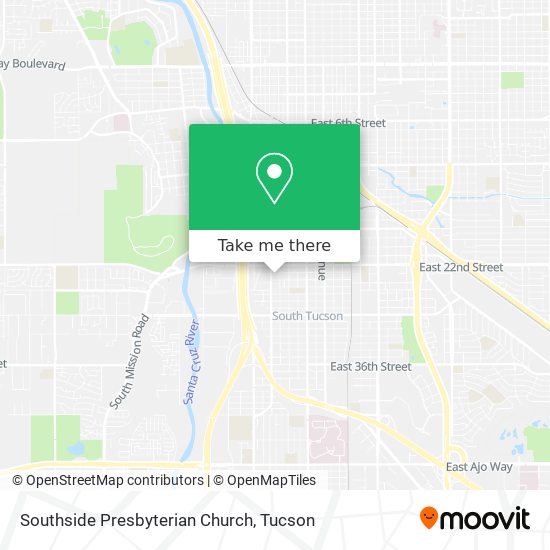 Mapa de Southside Presbyterian Church