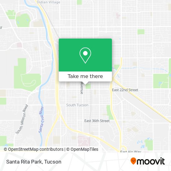 Mapa de Santa Rita Park