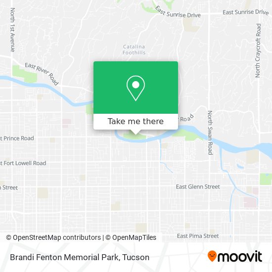 Brandi Fenton Memorial Park map