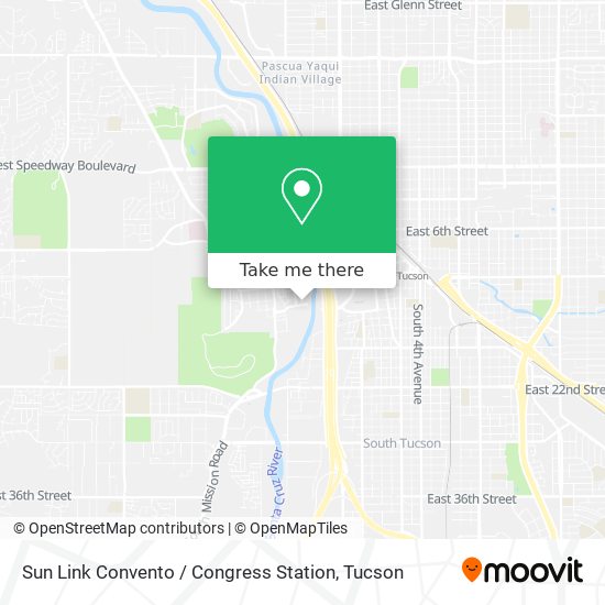 Mapa de Sun Link Convento / Congress Station