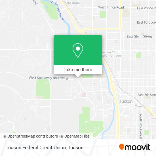 Tucson Federal Credit Union map