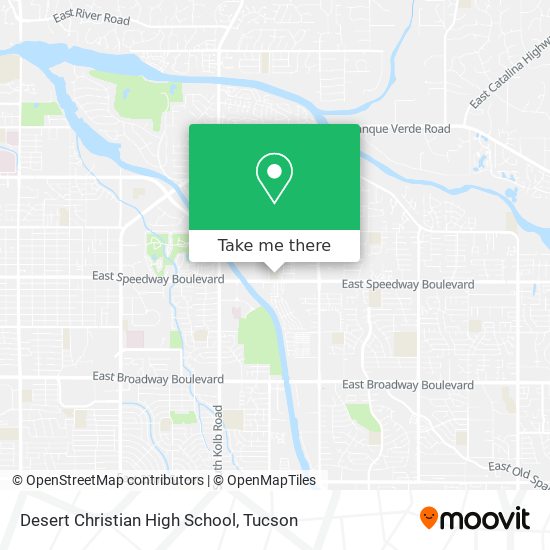 Desert Christian High School map