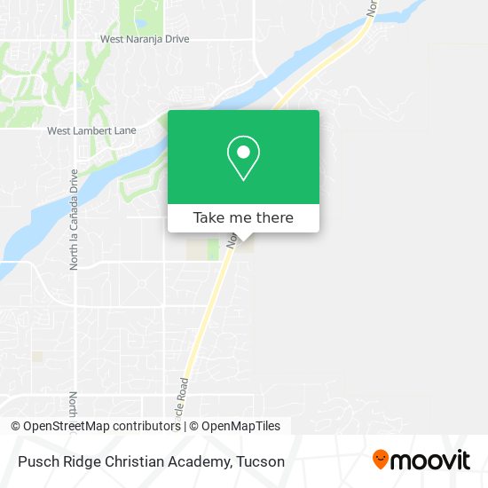 Mapa de Pusch Ridge Christian Academy