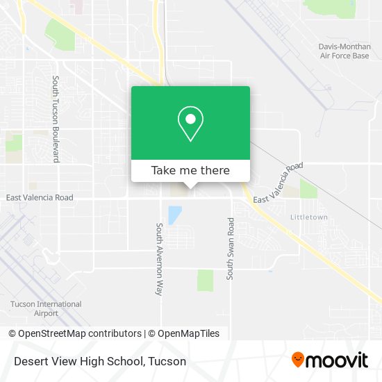 Mapa de Desert View High School