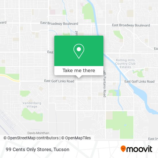 99 Cents Only Stores map