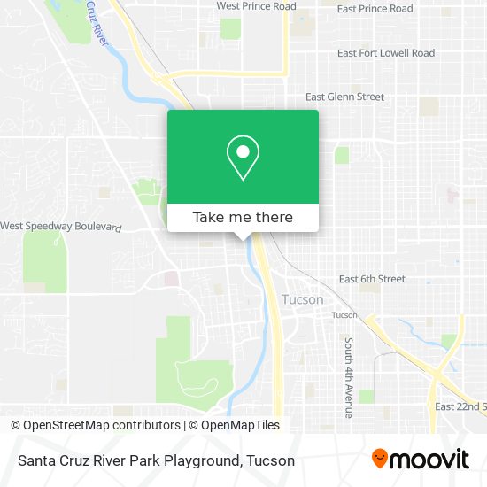 Santa Cruz River Park Playground map