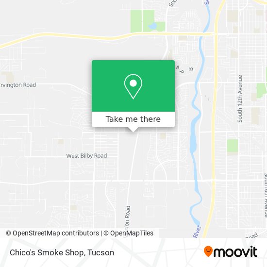 Mapa de Chico's Smoke Shop