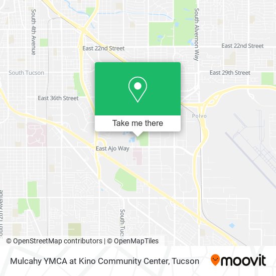 Mulcahy YMCA at Kino Community Center map