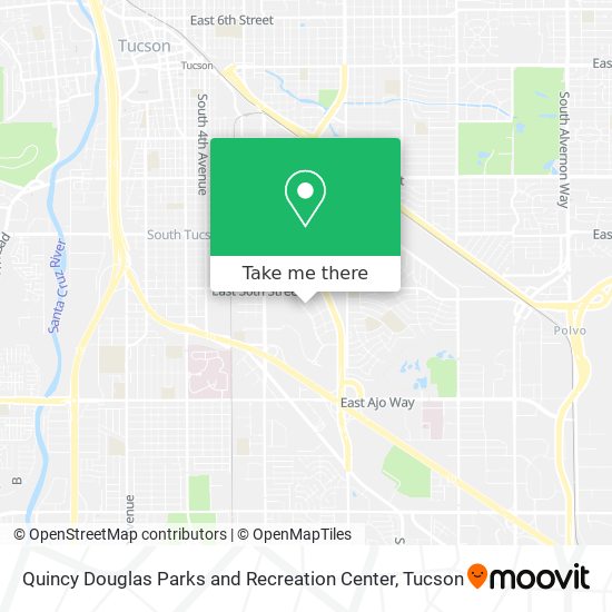 Quincy Douglas Parks and Recreation Center map